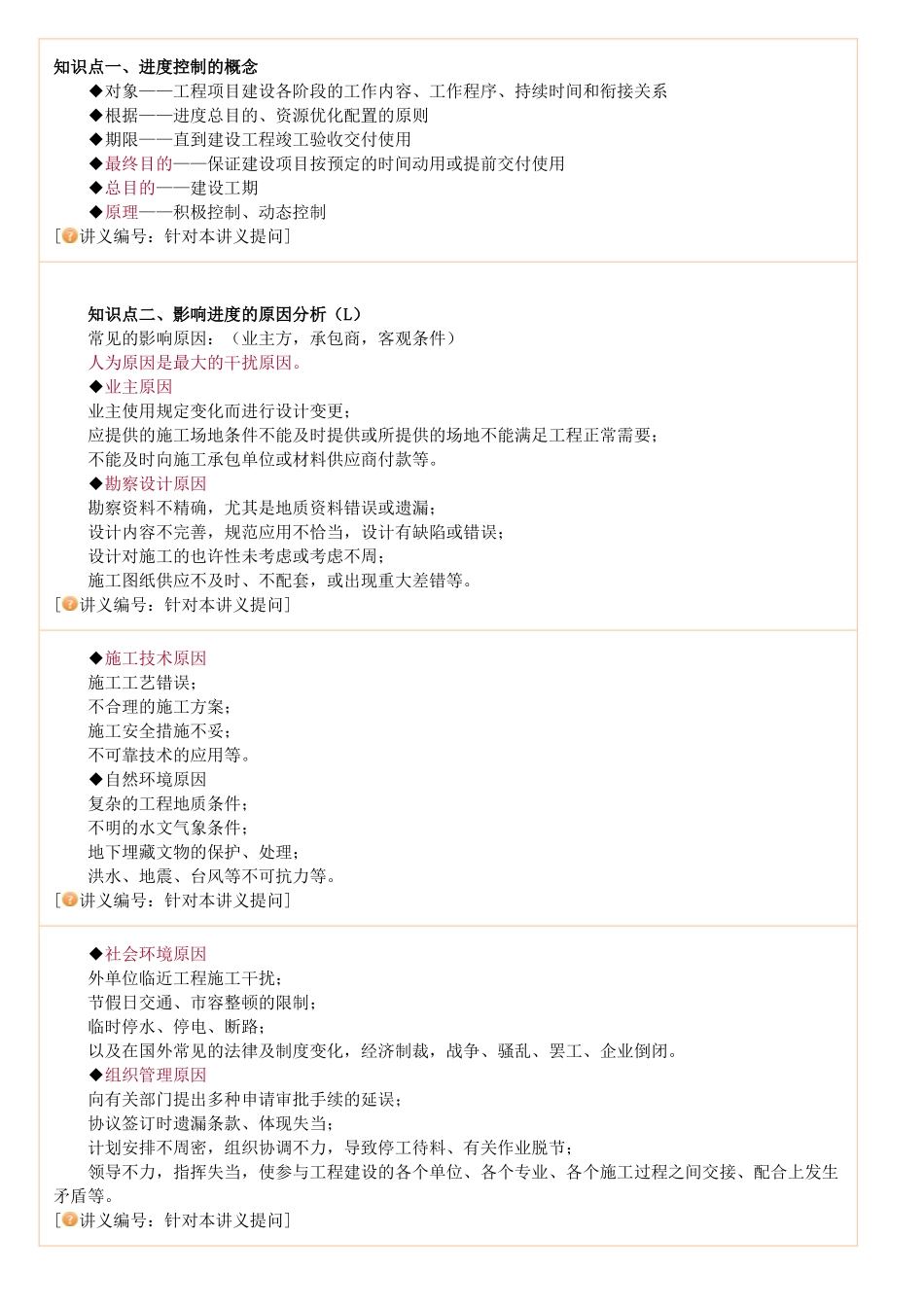 2025年监理工程师进度控制_第1页