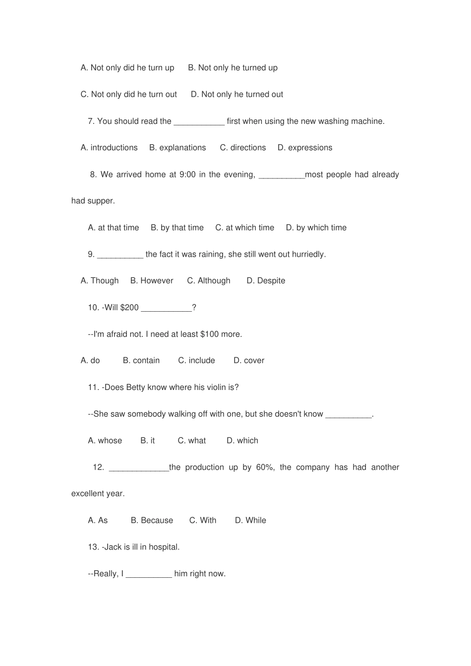 2025年河南专升本英语单选部分英语词汇_第2页