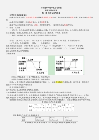 2025年高中化学选修4知识点分类总结