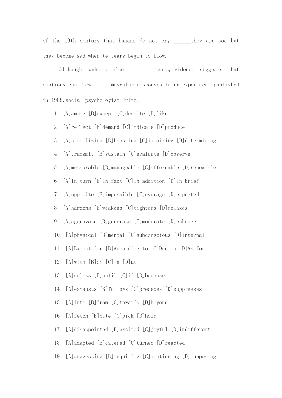 2025年研究生入学考试英语真题试题一权威发布含答案_第2页