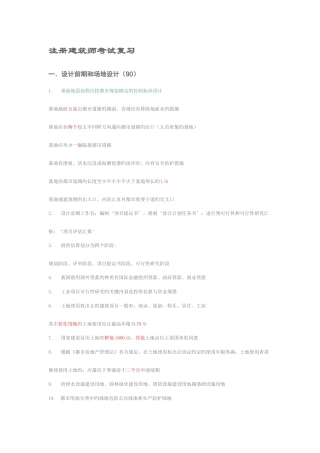 2025年注册建筑师考试复习场地