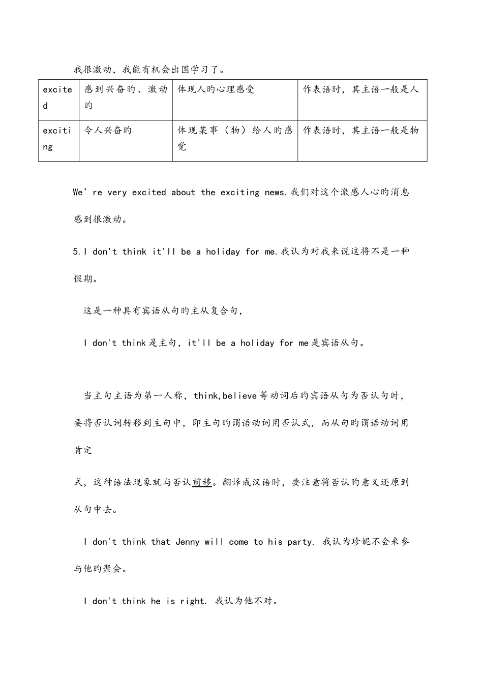 2025年牛津译林BUnit知识点汇总_第3页