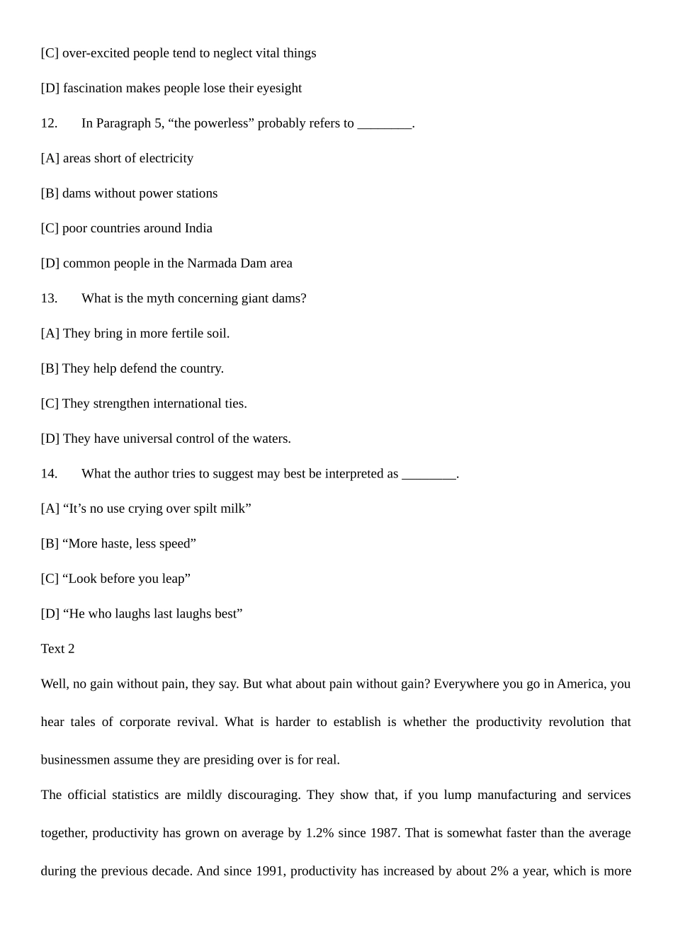 2025年考研英语真题及解析优质_第3页