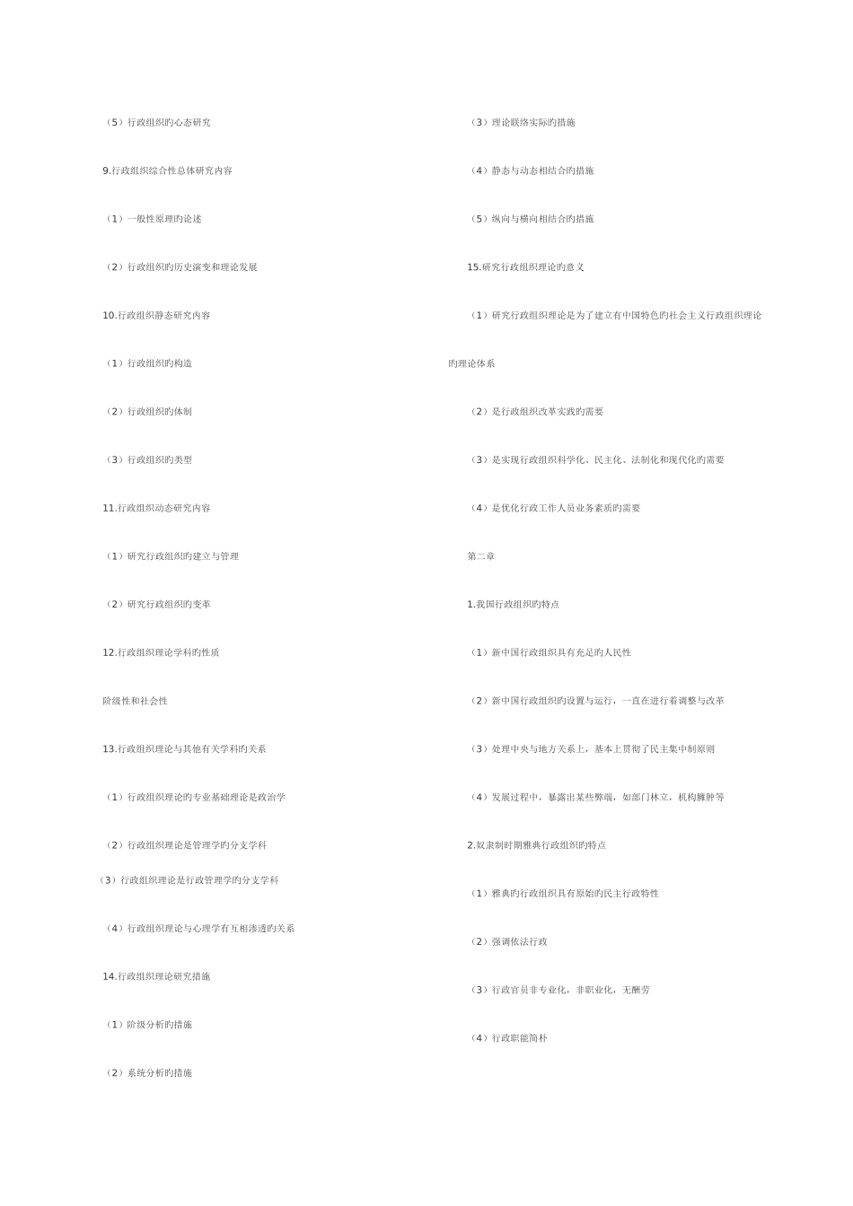 2025年行政组织考点版_第2页