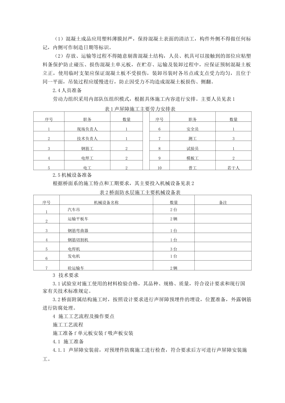声屏障施工作业指导书_第2页