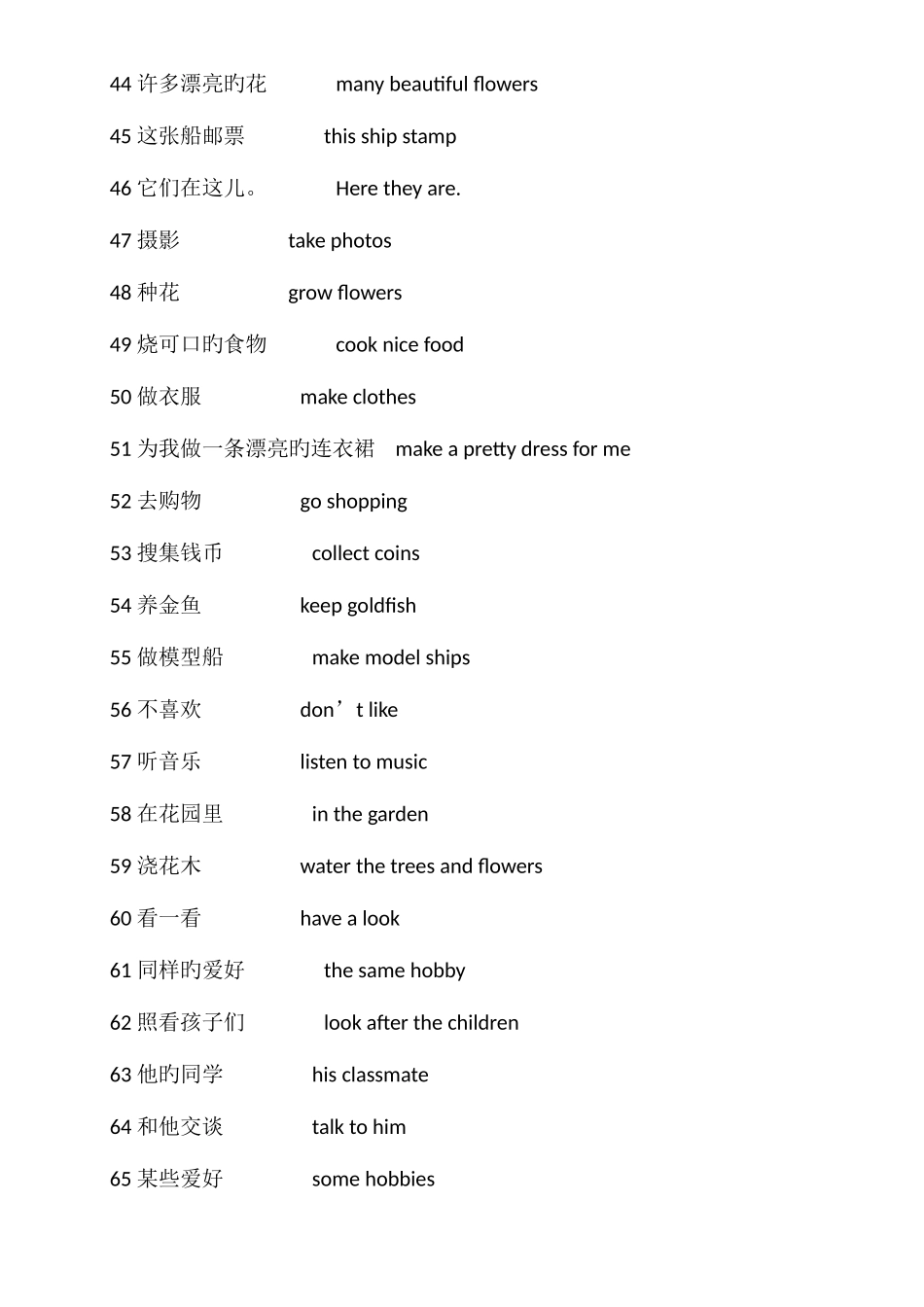 2025年苏教牛津版五年级下册英语词组归纳汇总_第3页