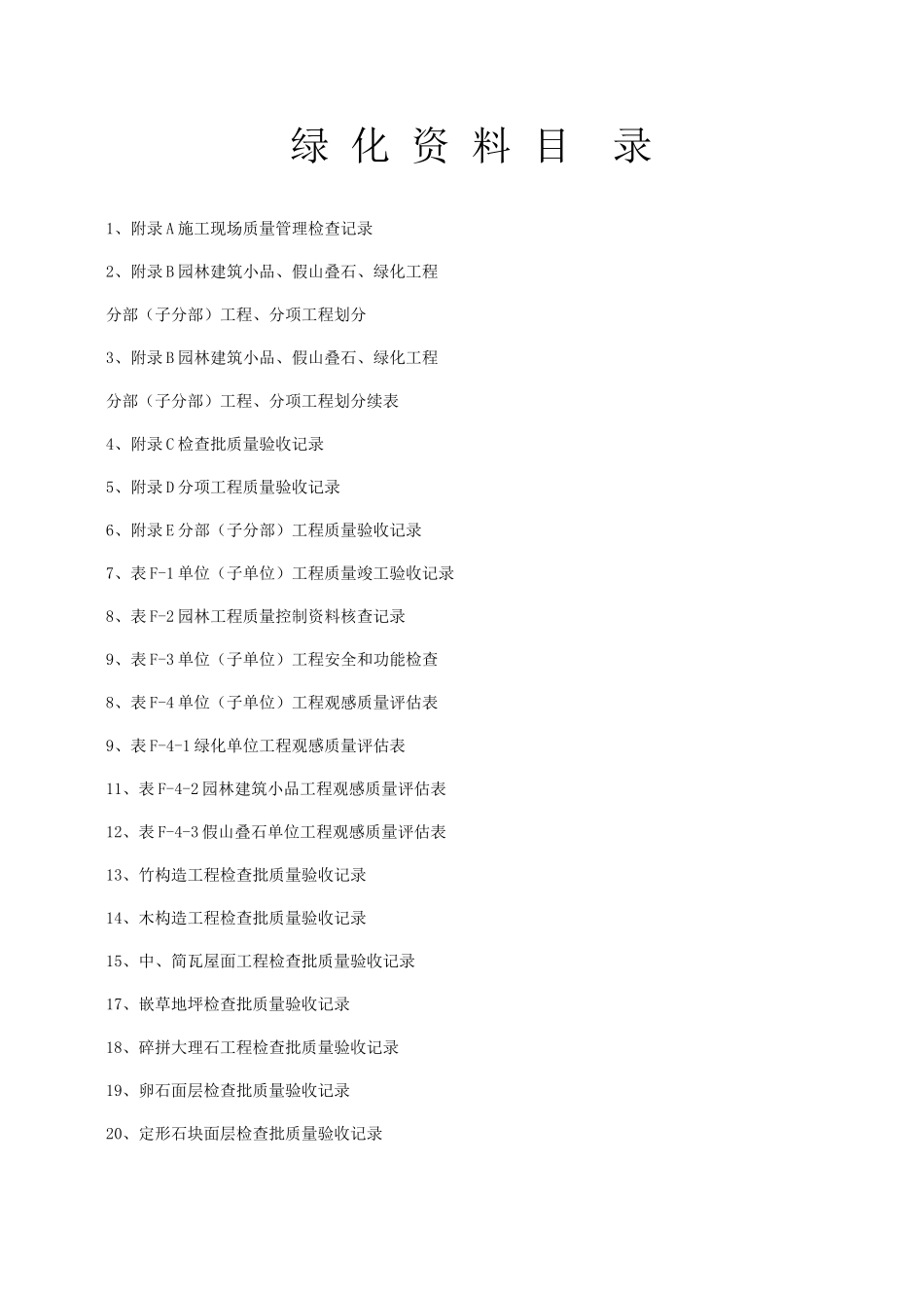 2025年绿化检验批全套表格_第1页
