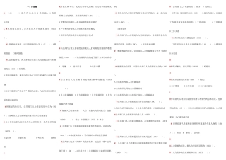 2025年电大公共部门人力资源管理考点版按字母排序新版