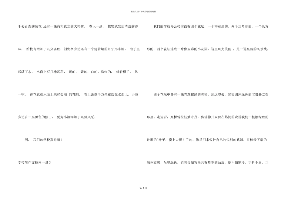 小学生校园一景_第3页