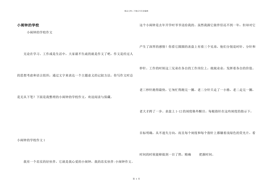 小闹钟的小学_第1页
