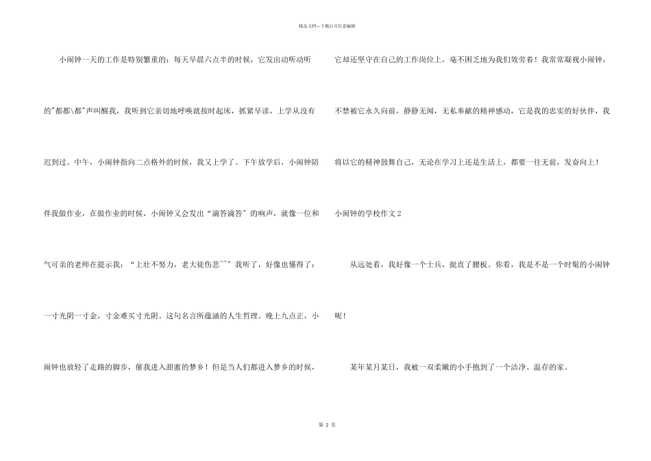 小闹钟的小学_第2页