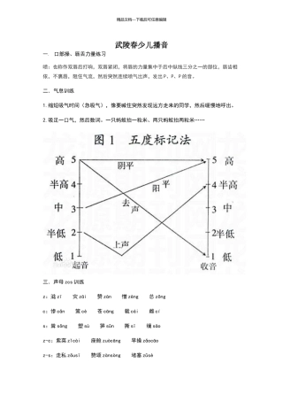 少儿播音主持课件