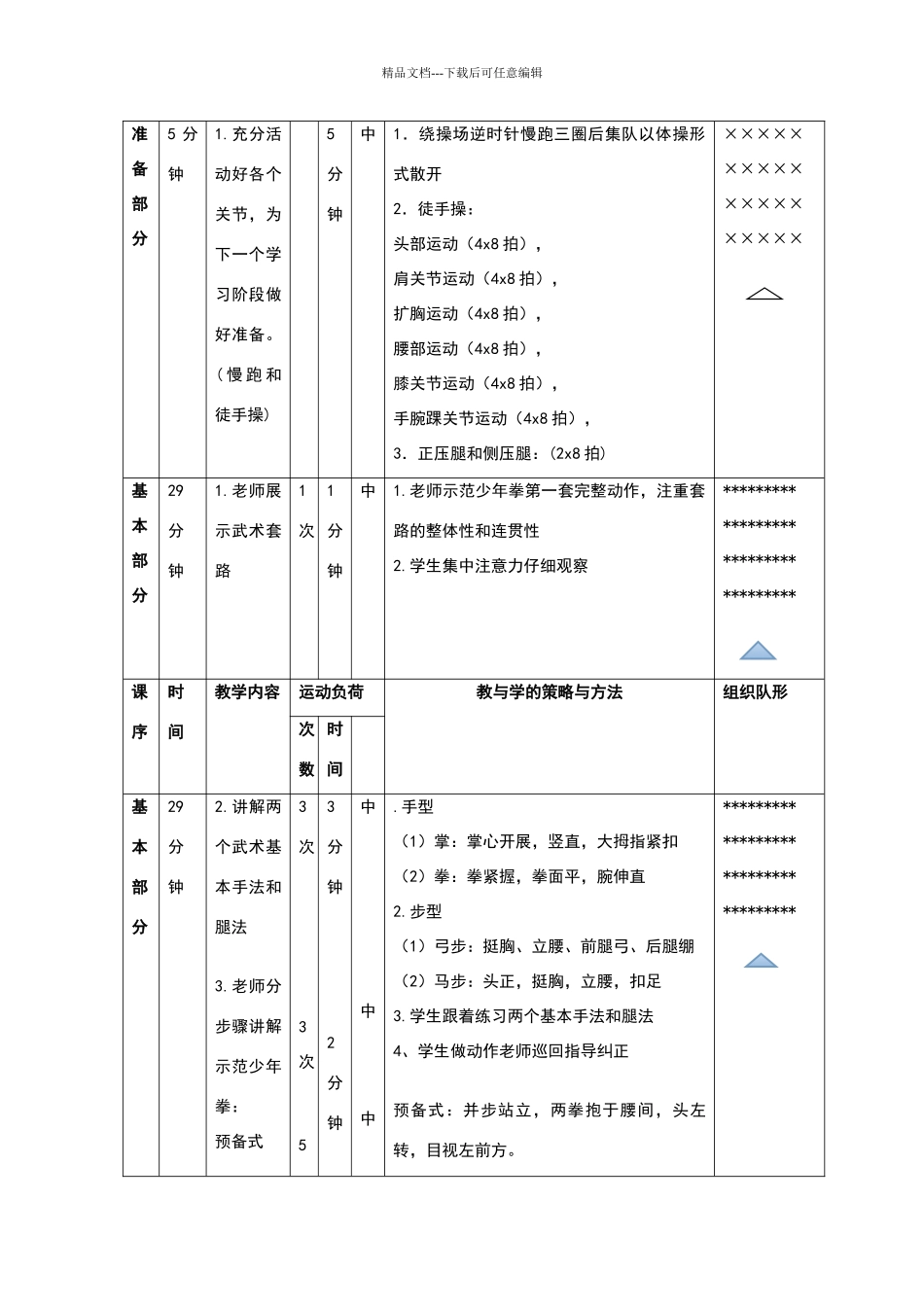 少年拳第一套教案_第2页
