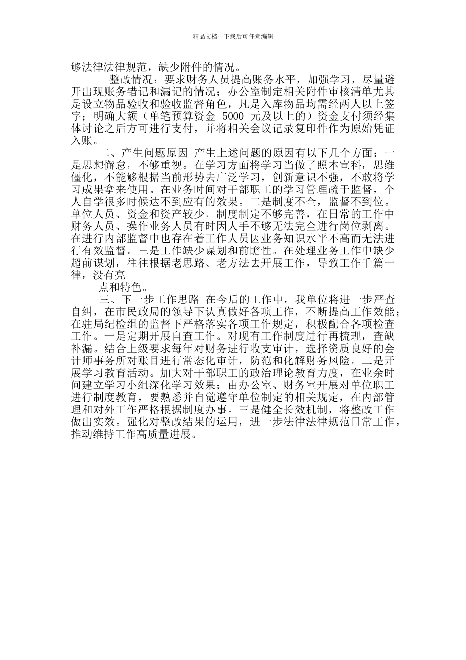 巡视巡察整改情况报告_第2页