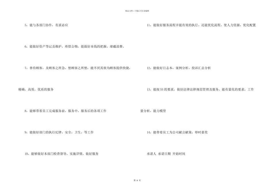 工作承诺书模板汇编5篇_第2页