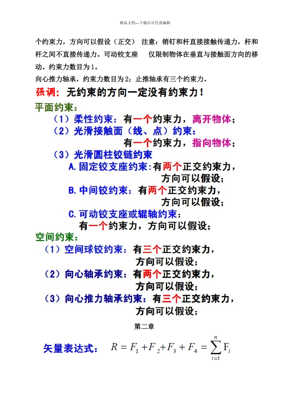 工程力学重点知识总结_第2页
