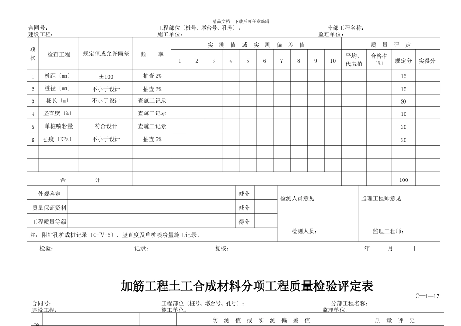 工程资料C类表格1_第3页