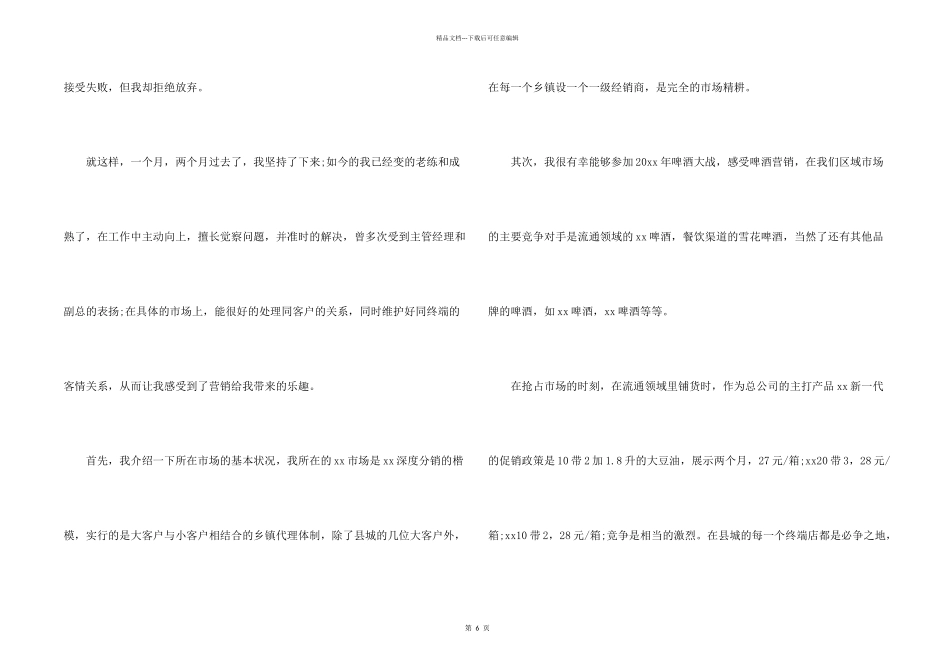 市场营销实践报告_第2页