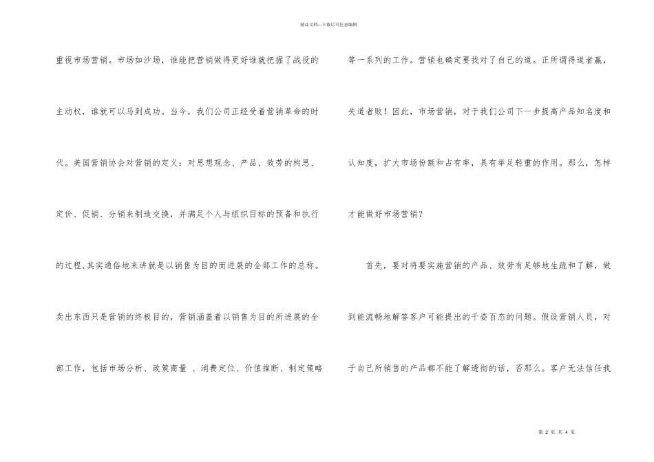 市场营销转型经验交流_第2页