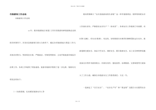 市旅游局工作总结