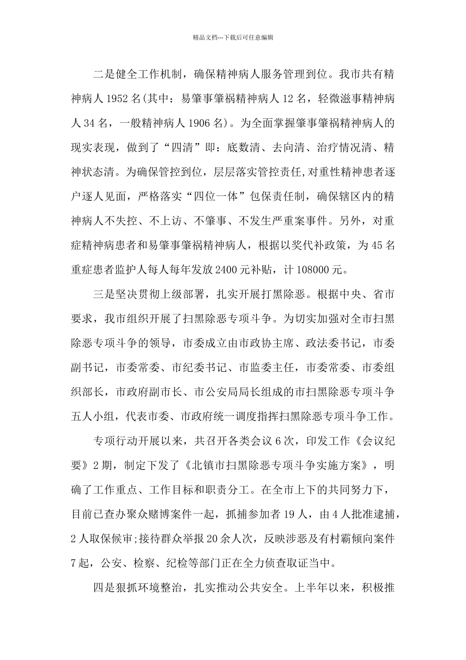 市综治委2024年8月工作总结_第2页