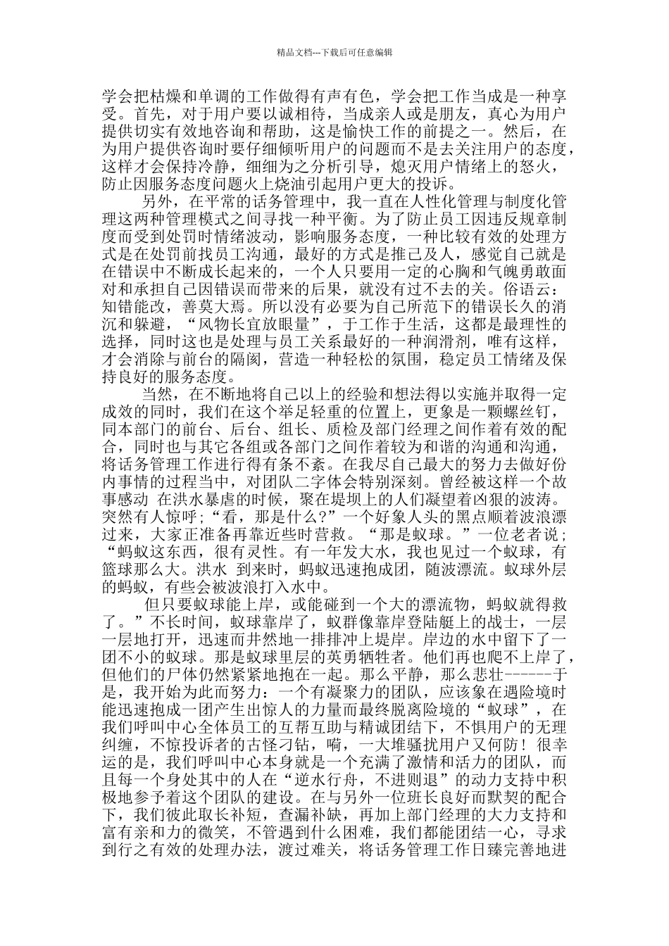 年在线客服工作总结_第2页