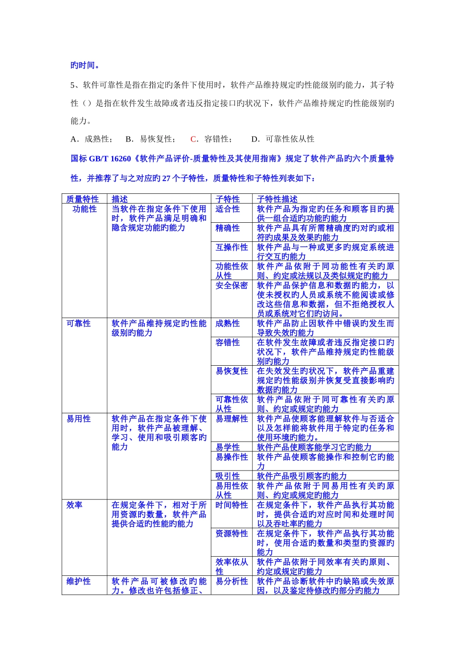 2025年软件测试笔试题及答案_第2页