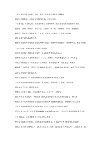 2025年职业医师考试妇科小知识