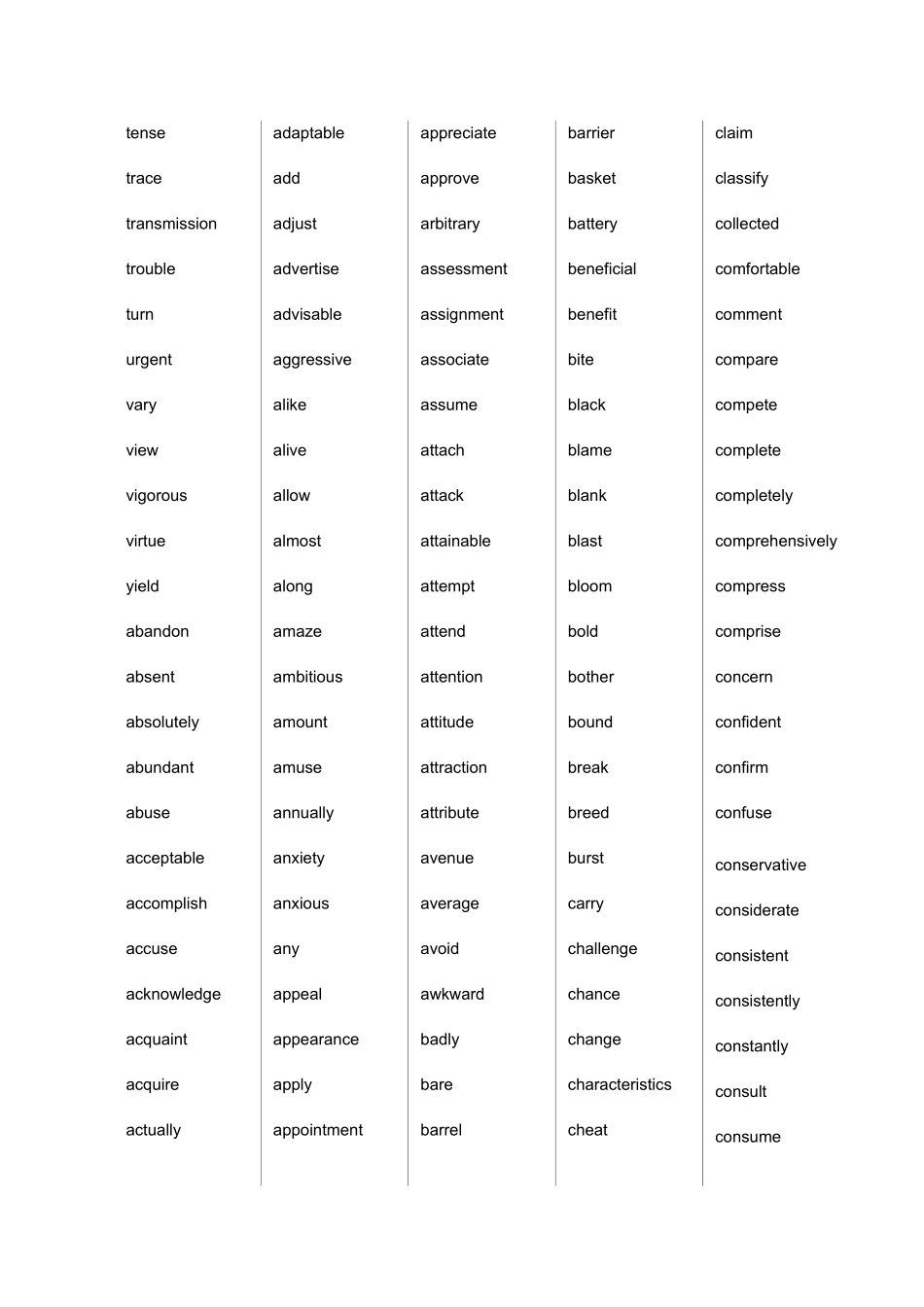 2025年四级词频_第2页