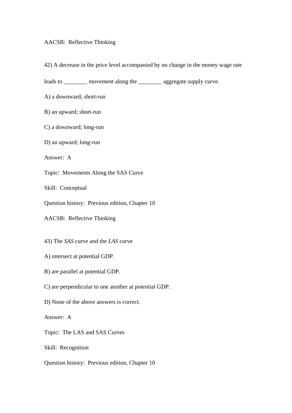 2025年宏观经济学新版题库_第2页