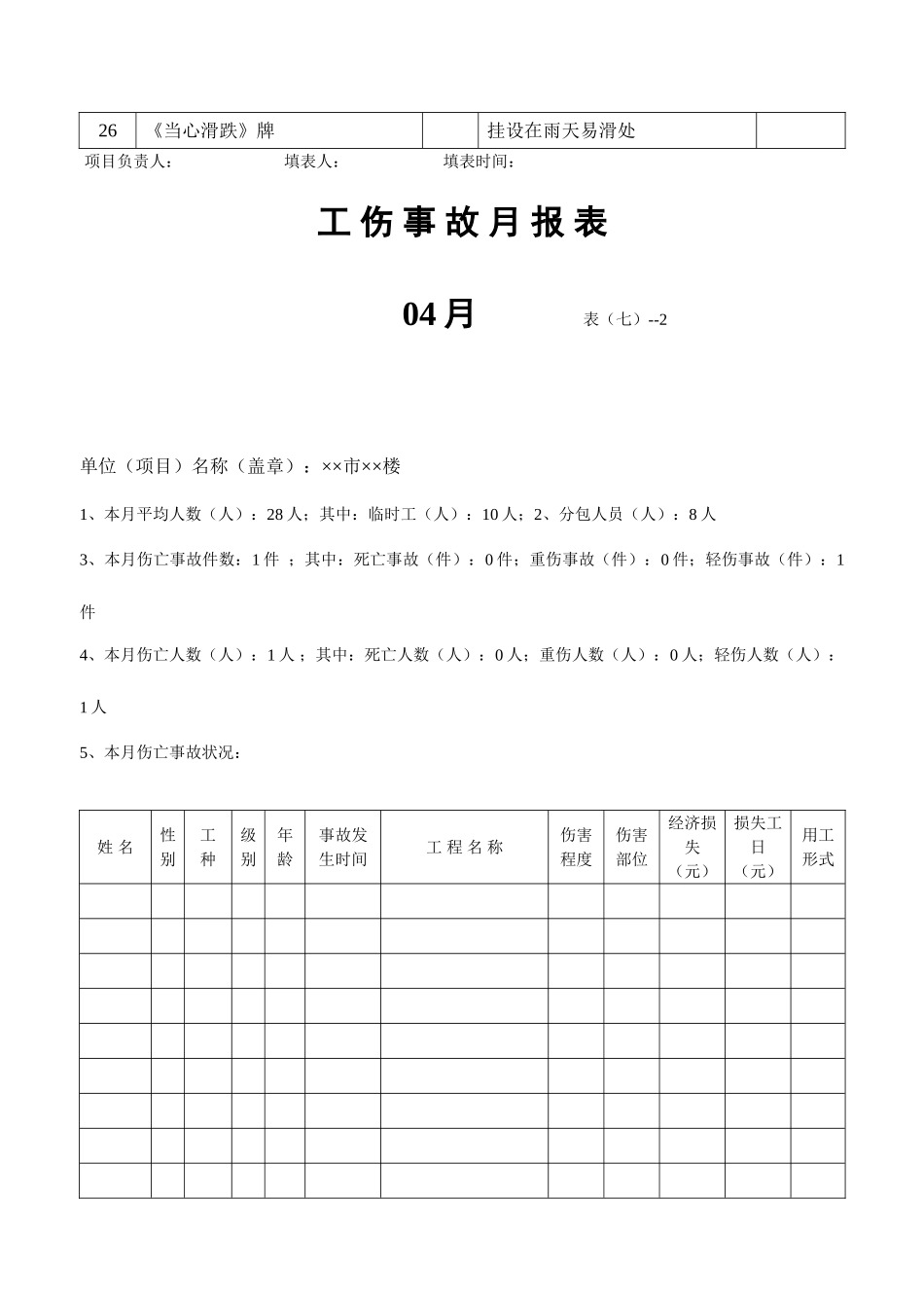 2025年安全内业资料全套表格_第2页