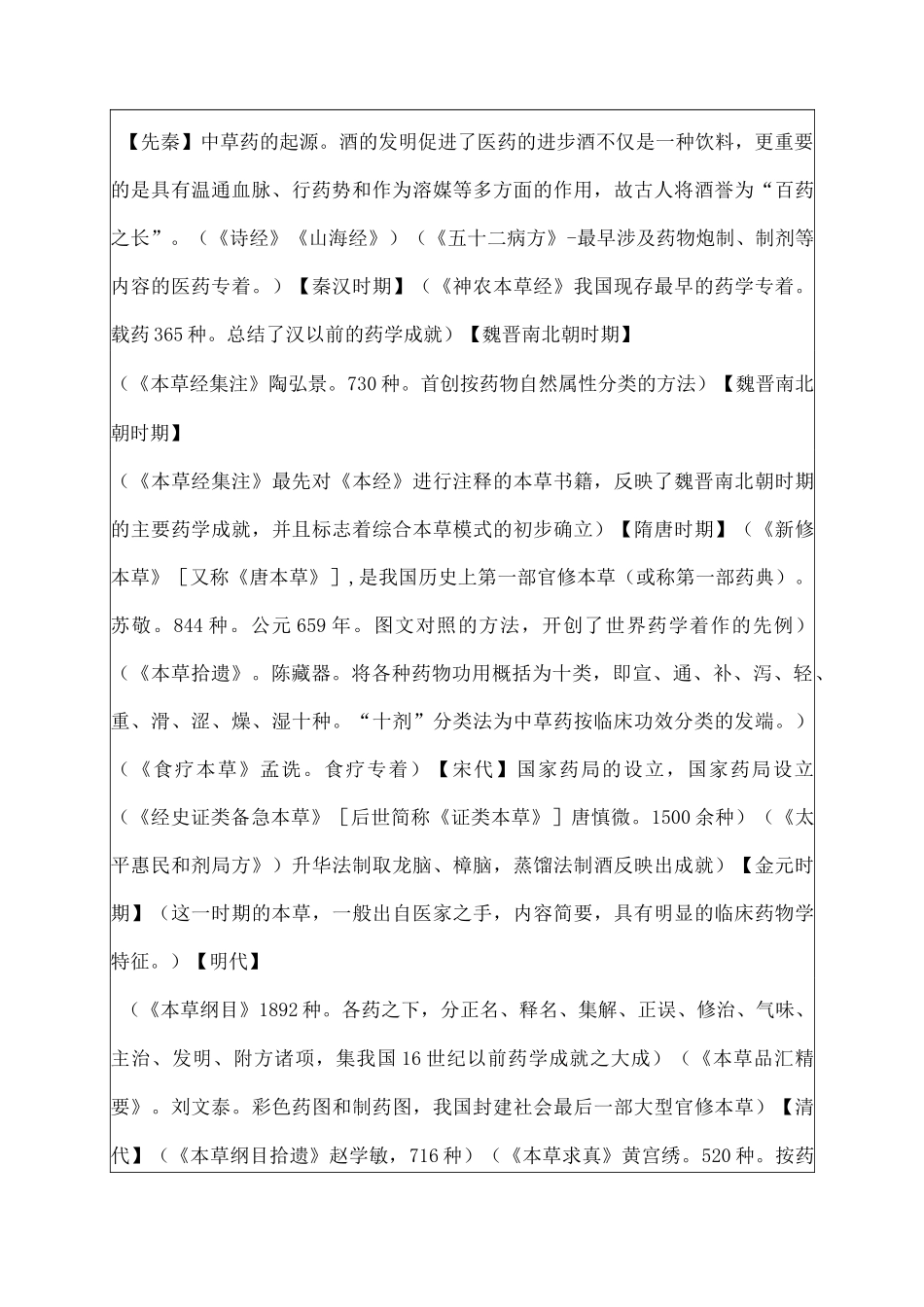 中草药起源和中草药学的发展_第2页