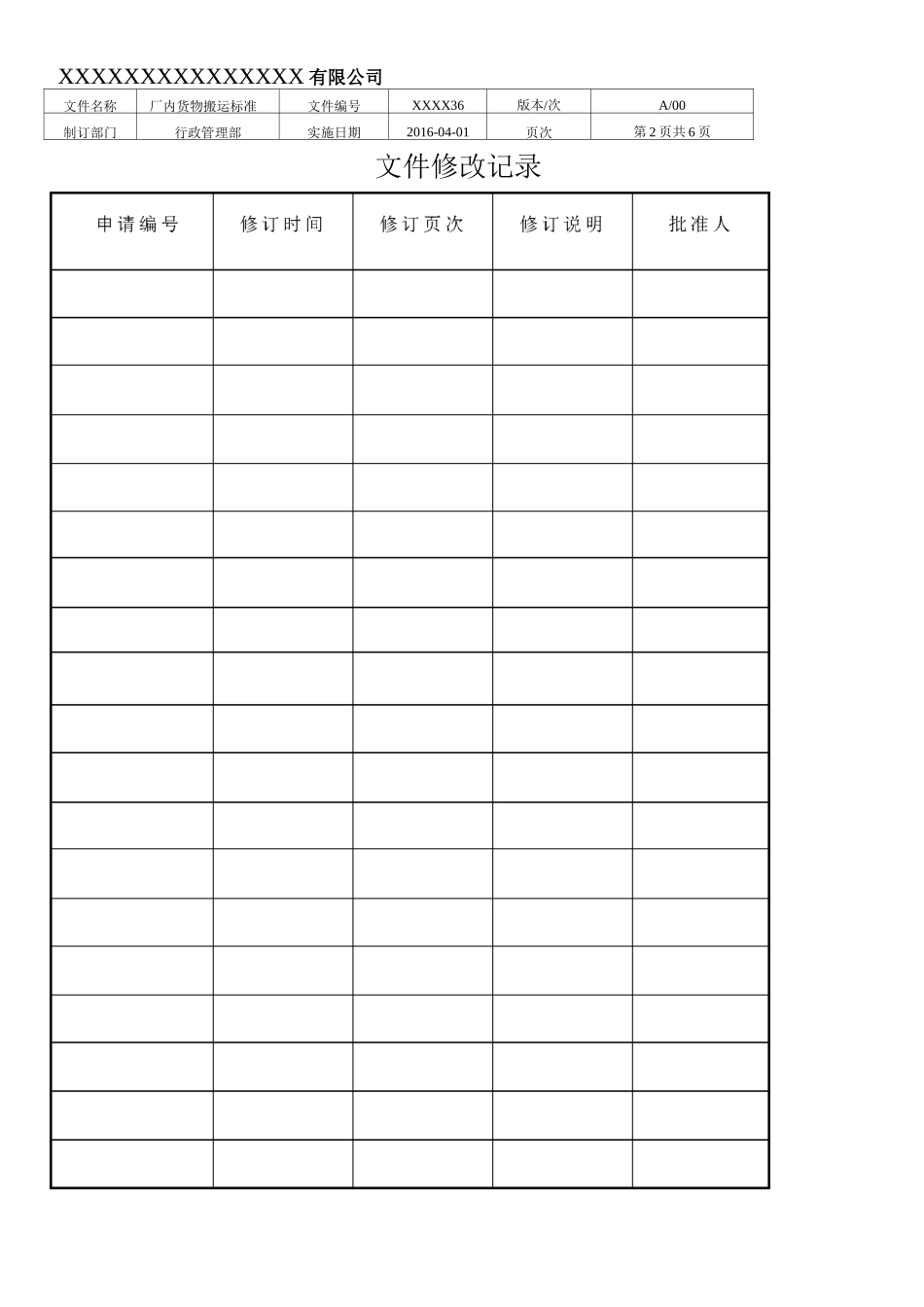 厂内货物搬运(堆放)标准_第2页
