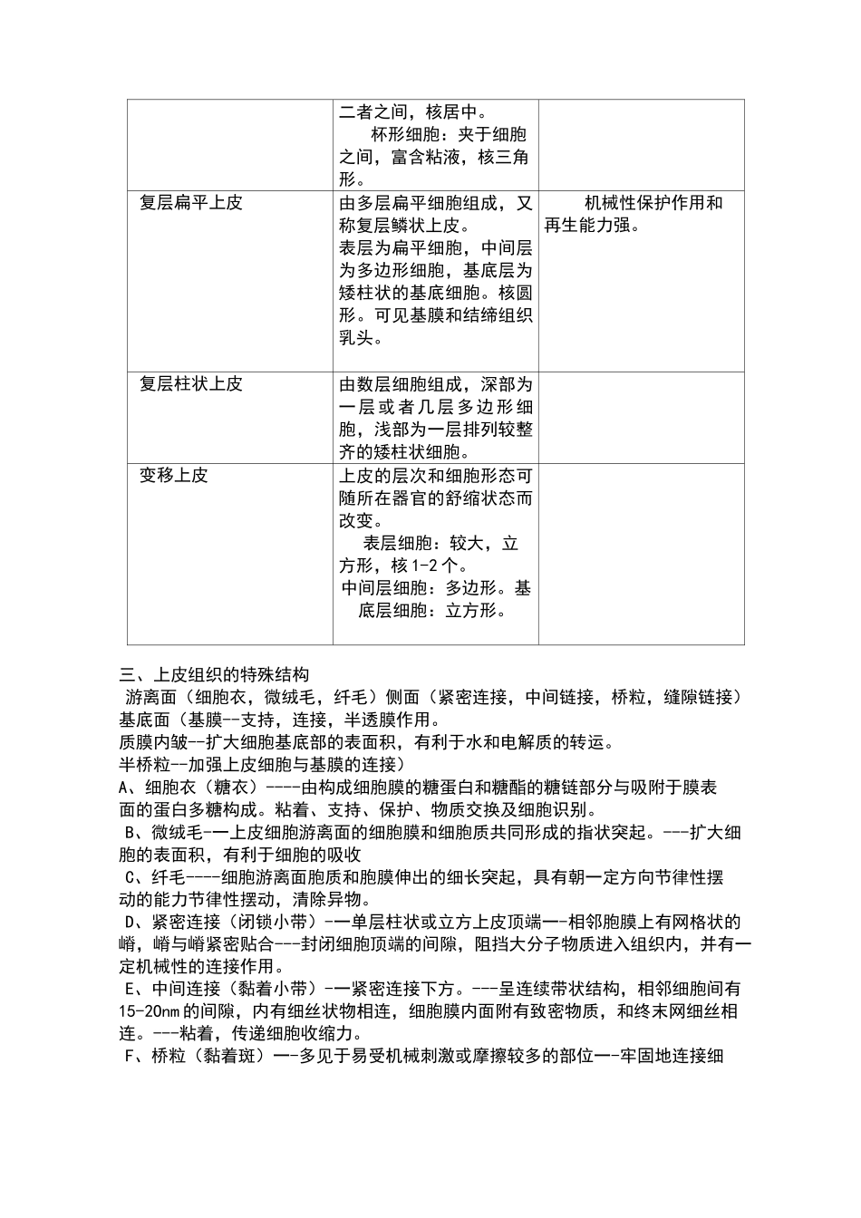 组织学与胚胎学重点_第3页