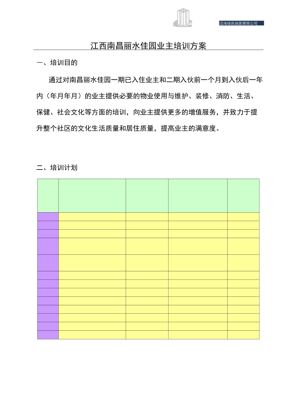 业主培训方案_第2页