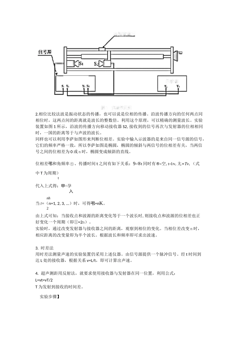 实验报告-声速测量_第3页