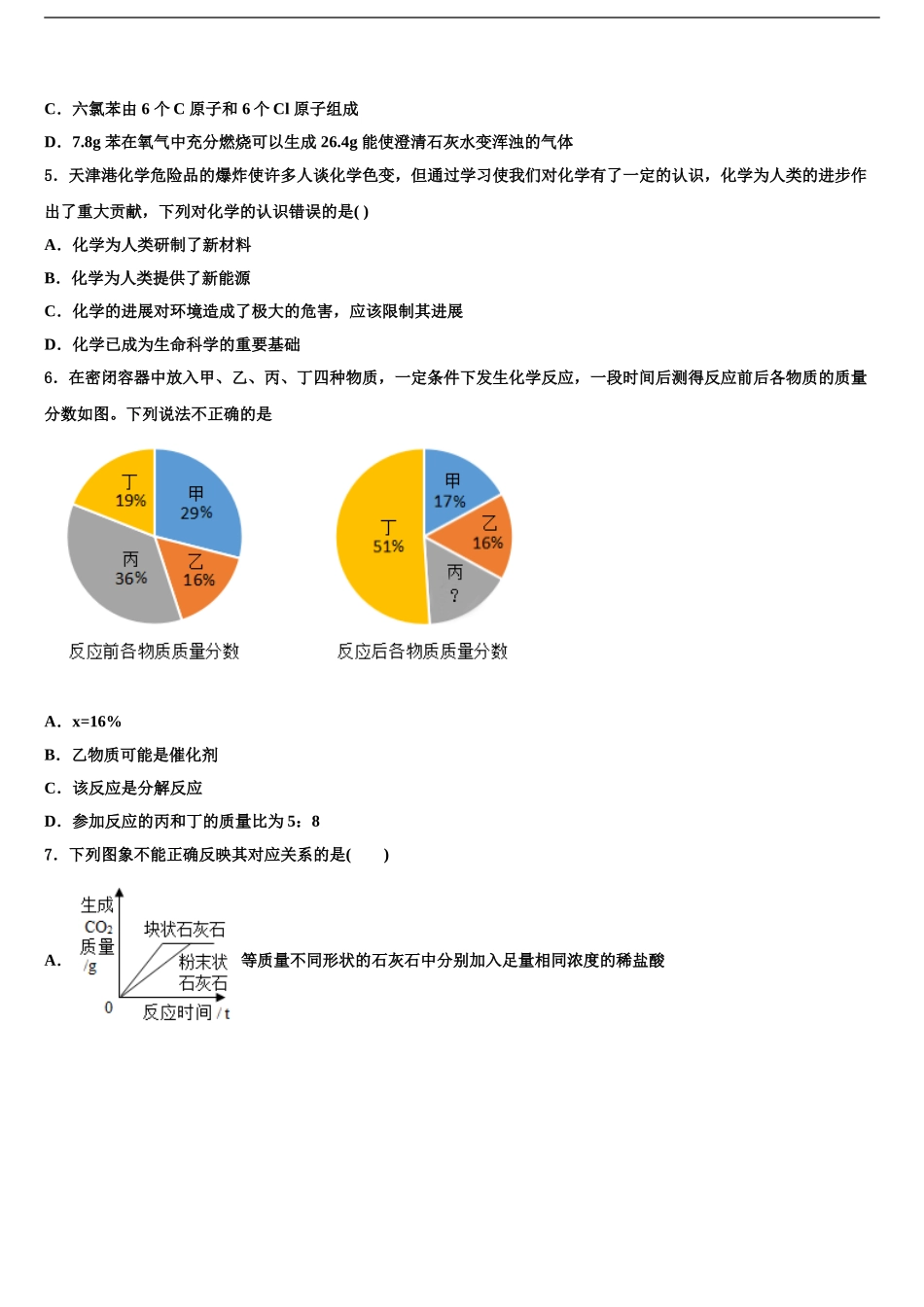 广东省2024年深圳龙岗区六校联考中考化学最后冲刺模拟试卷含解析_第2页