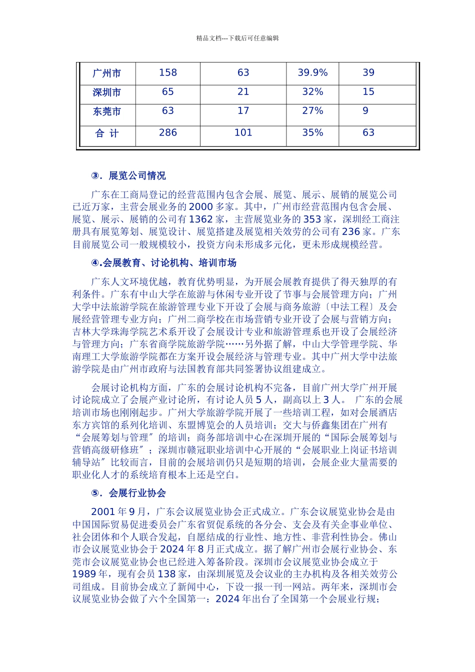 广东省会展资源分布与应对策略_第3页
