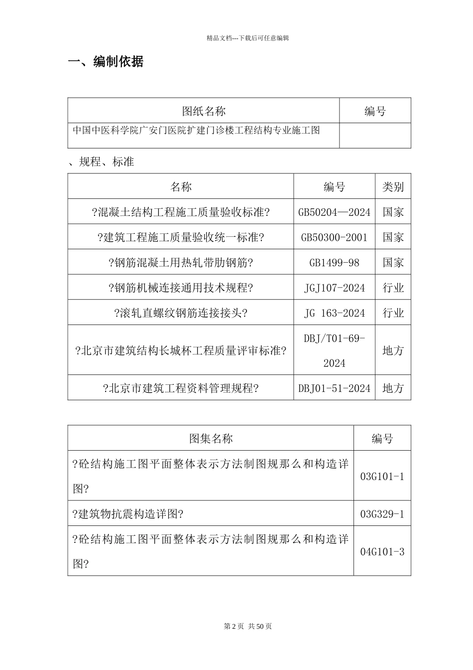 广安门钢筋施工方案_第2页