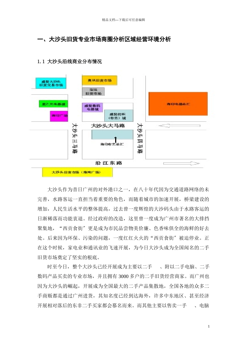 广州旧货专业市场提案_第1页