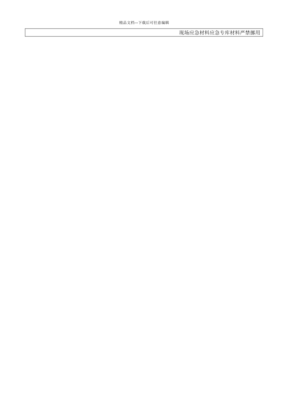 应急抢险物资清单_第2页