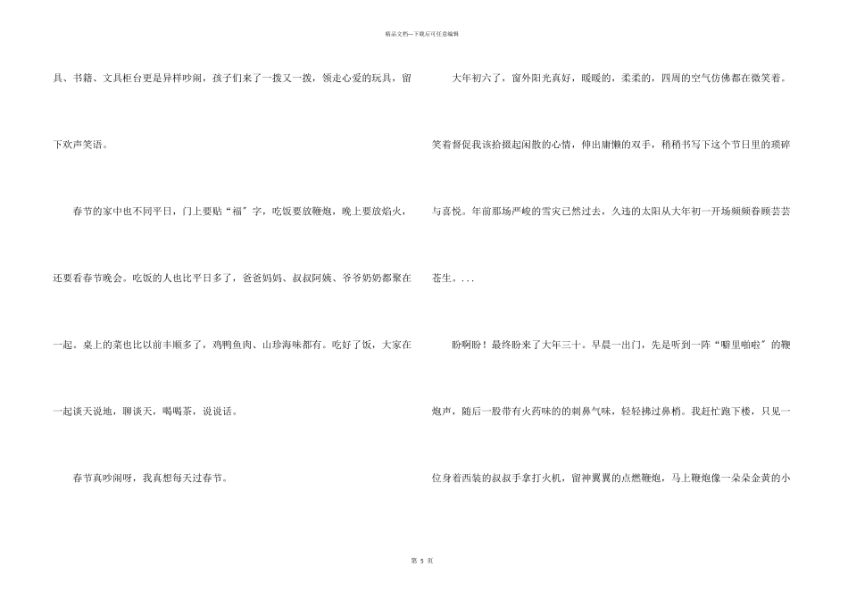 开心春节三篇_第3页