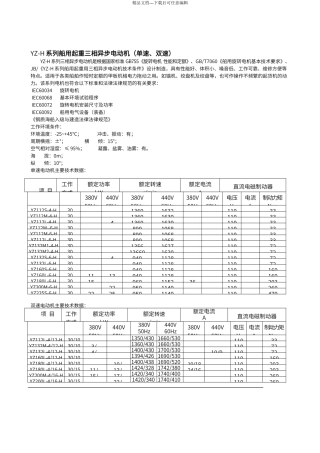 德州恒力电机YZ