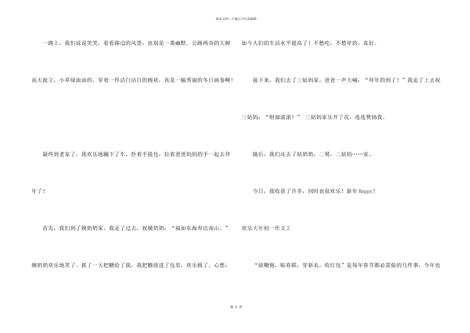 快乐大年初一_第2页