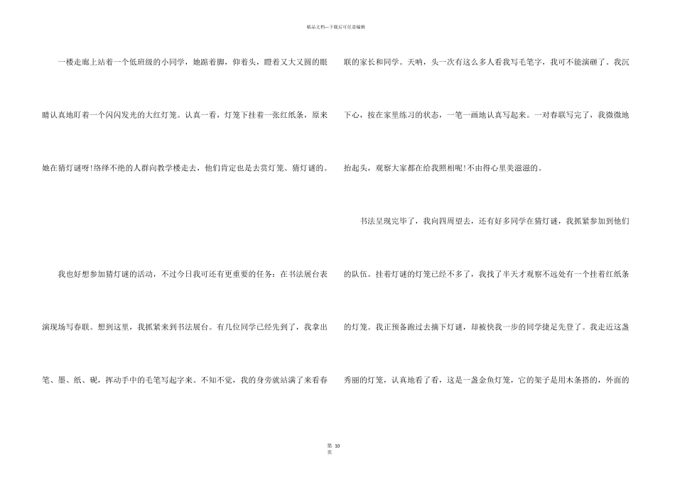 快乐的元宵节10篇_第3页