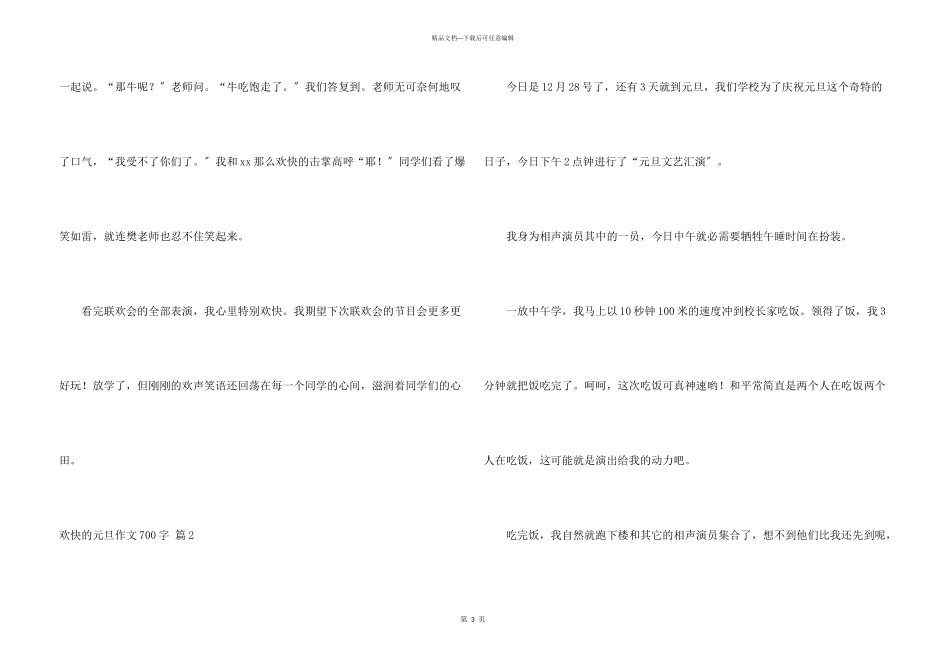 快乐的元旦700字合集5篇_第3页