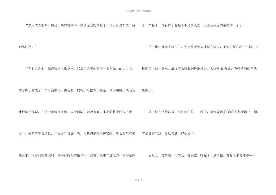 快乐的端午节500字3篇_第2页