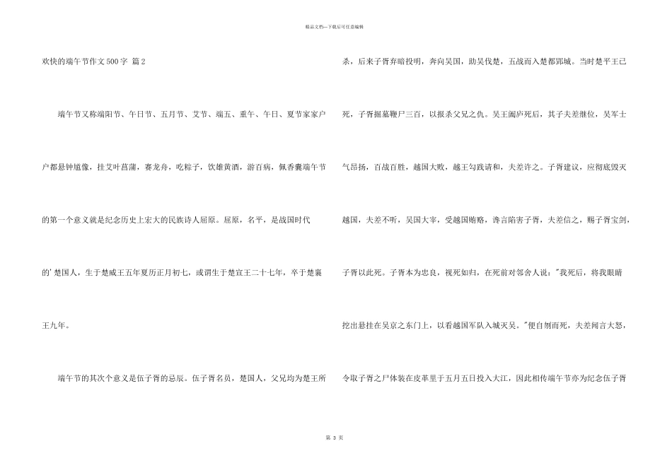 快乐的端午节500字3篇_第3页