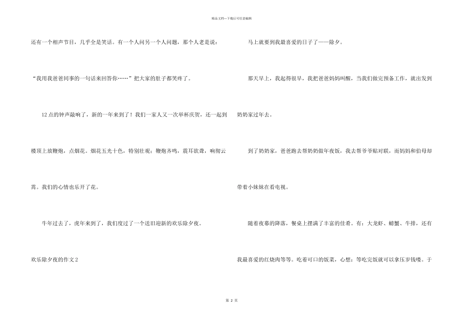 快乐除夕夜的_第2页