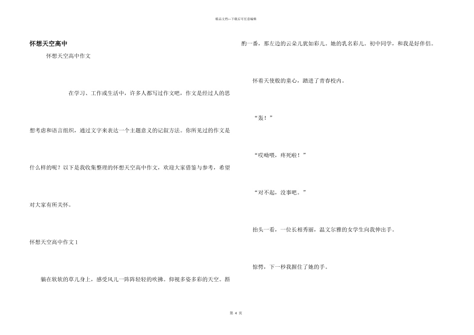 怀想天空高中_第1页